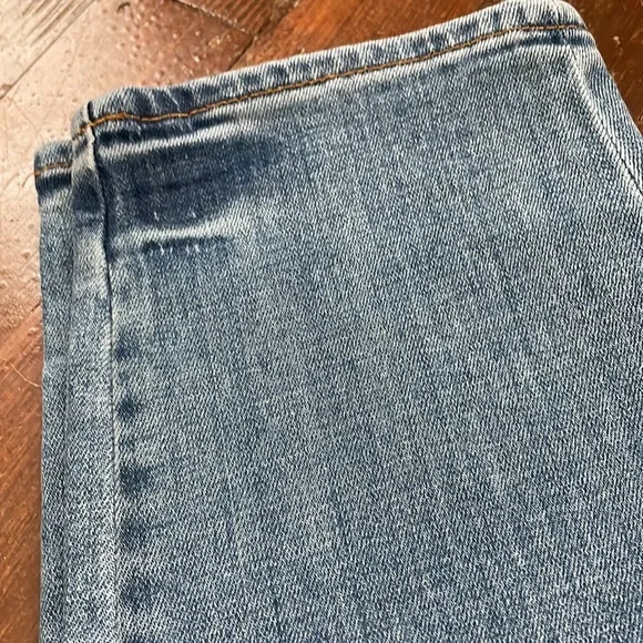 Talbots Flawless Floral Embroidery Girlfriend Jeans - Picture 4 of 8